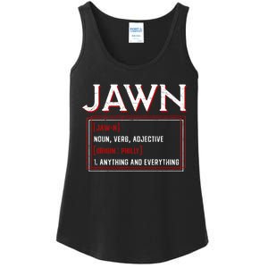 Jawn Philadelphia Slang Philly Resident Hometown Pride Ladies Essential Tank