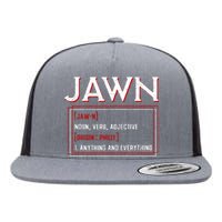 Jawn Philadelphia Slang Philly Resident Hometown Pride Flat Bill Trucker Hat