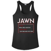 Jawn Philadelphia Slang Philly Resident Hometown Pride Ladies PosiCharge Competitor Racerback Tank