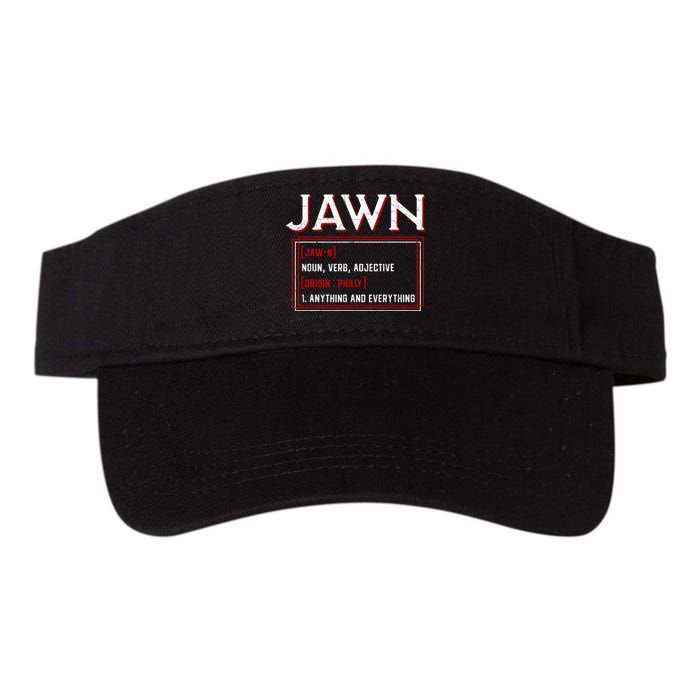 Jawn Philadelphia Slang Philly Resident Hometown Pride Valucap Bio-Washed Visor