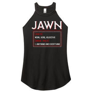 Jawn Philadelphia Slang Philly Resident Hometown Pride Women's Perfect Tri Rocker Tank