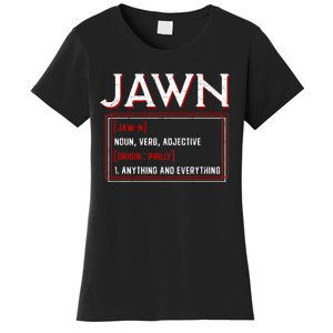 Jawn Philadelphia Slang Philly Resident Hometown Pride Women's T-Shirt