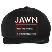 Jawn Philadelphia Slang Philly Resident Hometown Pride Wool Snapback Cap