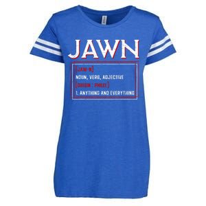 Jawn Philadelphia Slang Philly Resident Hometown Pride Enza Ladies Jersey Football T-Shirt