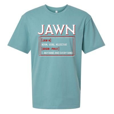 Jawn Philadelphia Slang Philly Resident Hometown Pride Sueded Cloud Jersey T-Shirt