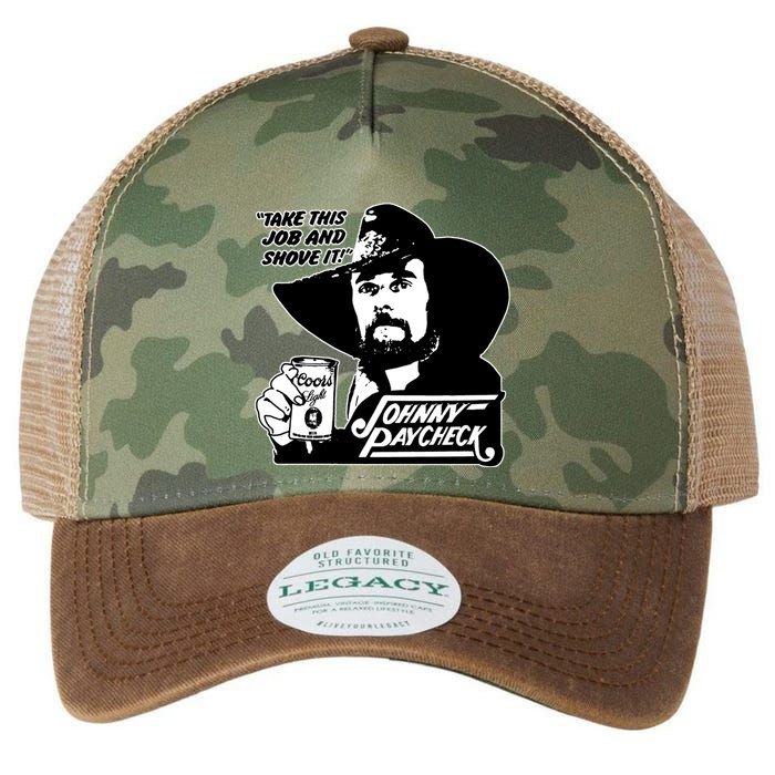 Johnny Paycheck Take This Job And Shove It Legacy Tie Dye Trucker Hat