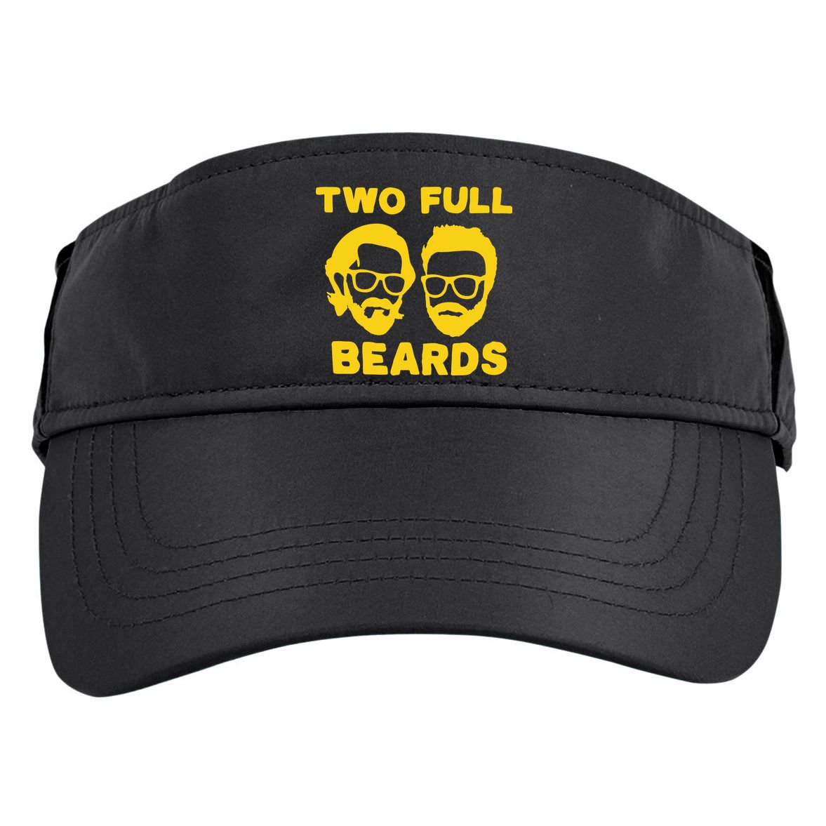 Jared Padalecki Two Full Beards Adult Drive Performance Visor