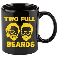 Jared Padalecki Two Full Beards 11oz C Handle Ceramic Mug
