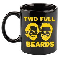 Jared Padalecki Two Full Beards 11oz C Handle Ceramic Mug