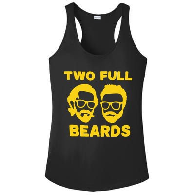 Jared Padalecki Two Full Beards Ladies PosiCharge Competitor Racerback Tank