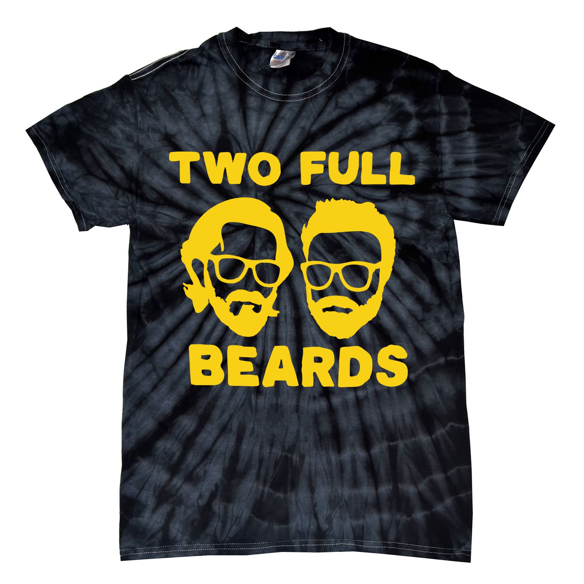 Jared Padalecki Two Full Beards Tie-Dye T-Shirt
