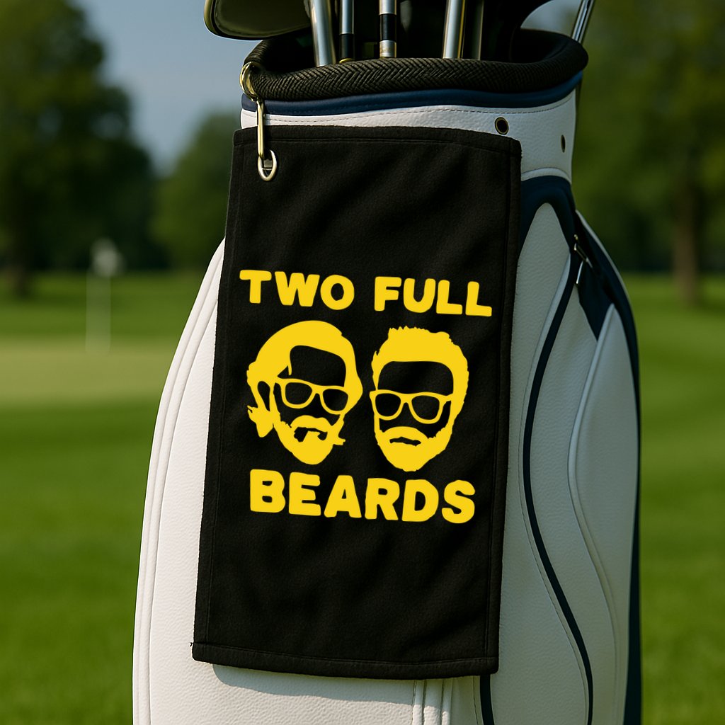 Jared Padalecki Two Full Beards Golf Towel