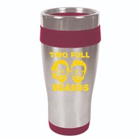 Jared Padalecki Two Full Beards 16oz Travel Tumbler