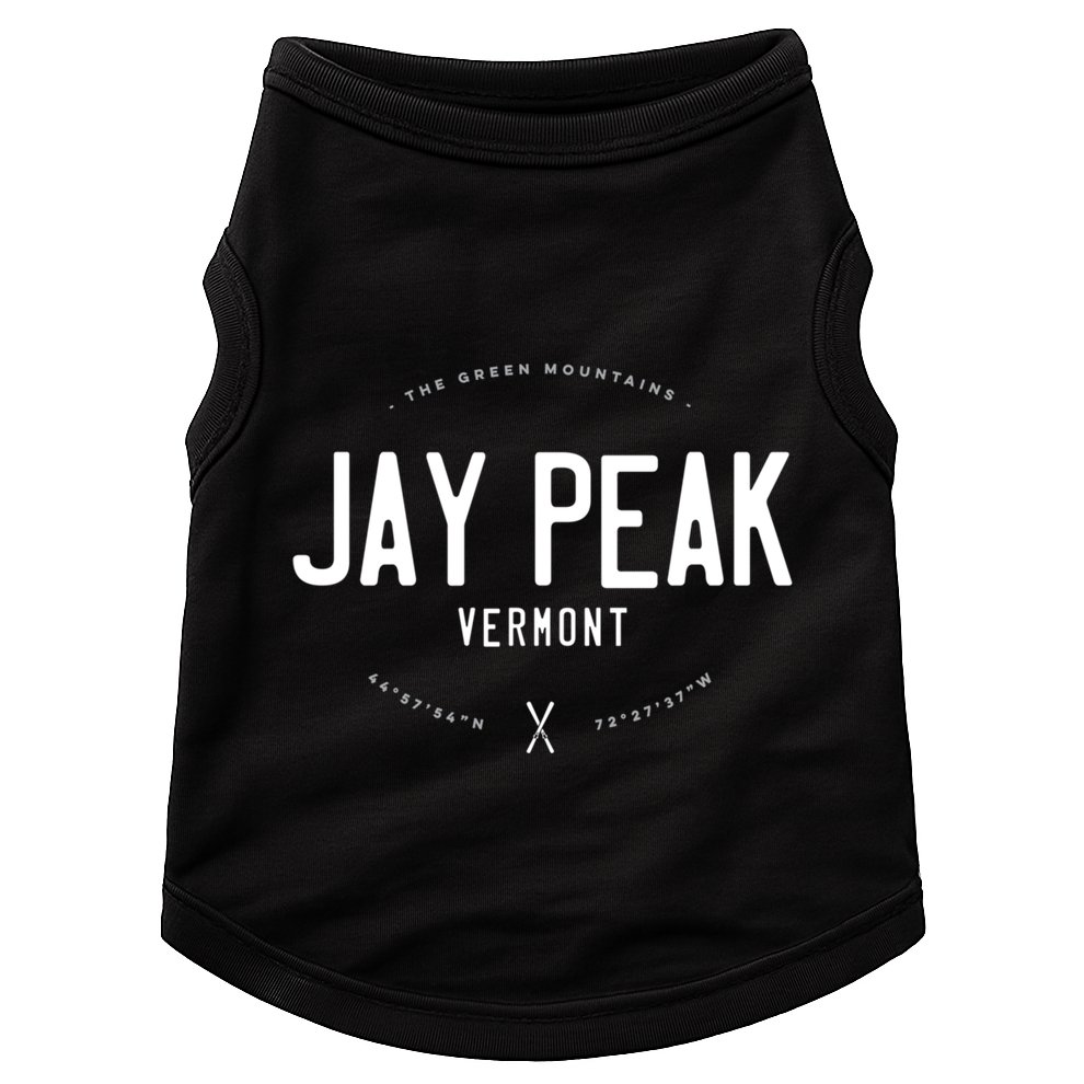 Jay Peak Vermont Graphic Distressed Vintage Ski Great Gift Doggie Tank