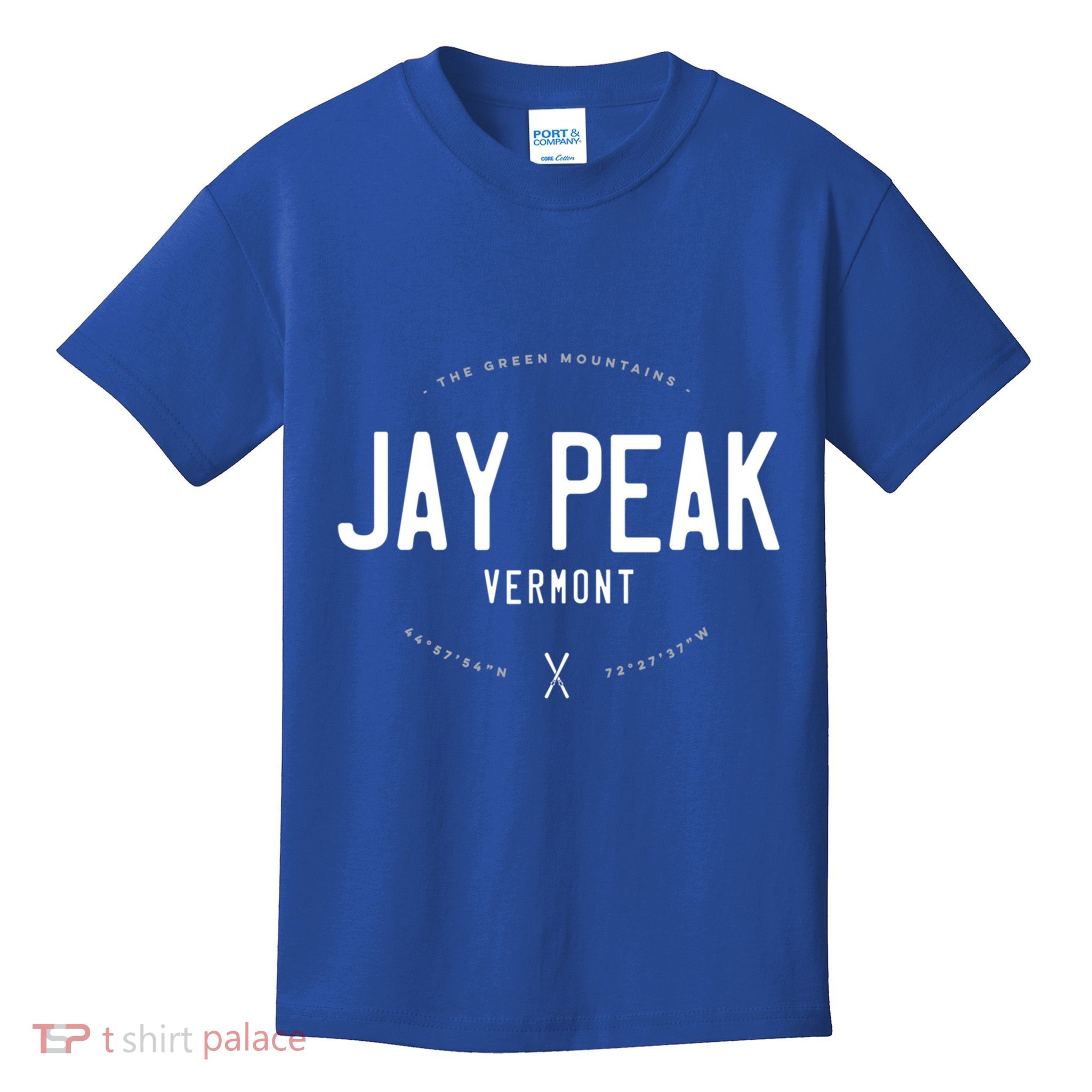 Jay Peak Vermont Graphic Distressed Vintage Ski Great Gift Kids T-Shirt