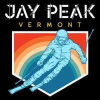 Jay Peak Vermont Usa Ski Resort 1980s Retro Funny Gift Impact Tech Backpack