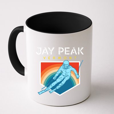 Jay Peak Vermont Usa Ski Resort 1980s Retro Funny Gift Mug