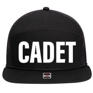 Jared Padalecki Wearing Cadet 7 Panel Mesh Trucker Snapback Hat