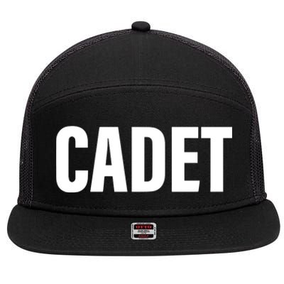 Jared Padalecki Wearing Cadet 7 Panel Mesh Trucker Snapback Hat