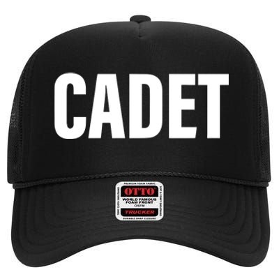 Jared Padalecki Wearing Cadet High Crown Mesh Back Trucker Hat