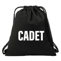 Jared Padalecki Wearing Cadet Drawstring Bag