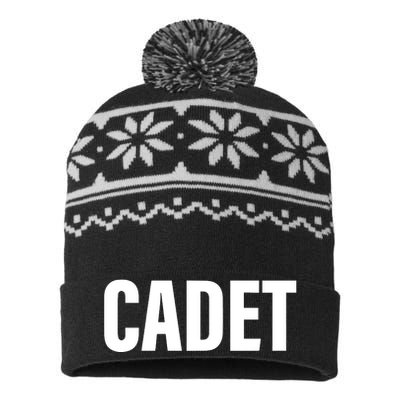 Jared Padalecki Wearing Cadet USA-Made Snowflake Beanie