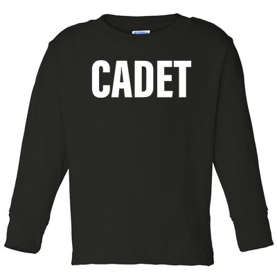 Jared Padalecki Wearing Cadet Toddler Long Sleeve Shirt