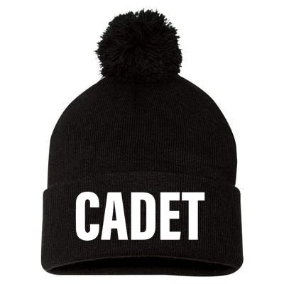 Jared Padalecki Wearing Cadet Pom Pom 12in Knit Beanie