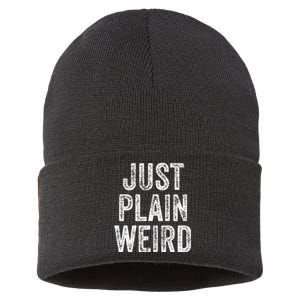 Just Plain Weird Sustainable Knit Beanie