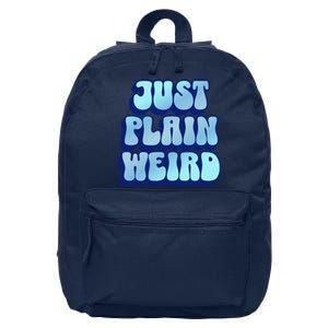 Just Plain Weird Kamala Harris 2024 16 in Basic Backpack