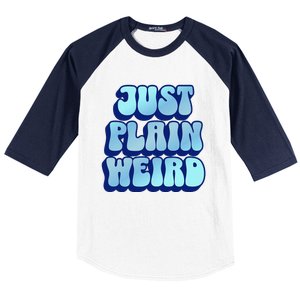 Just Plain Weird Kamala Harris 2024 Baseball Sleeve Shirt