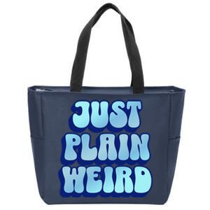 Just Plain Weird Kamala Harris 2024 Zip Tote Bag