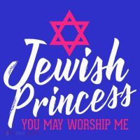 Jewish Princess You May Worship Me Funny Jewish  Premium T-Shirt