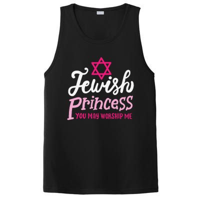 Jewish Princess You May Worship Me Funny Jew Hanukkah PosiCharge Competitor Tank