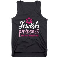 Jewish Princess You May Worship Me Funny Jew Hanukkah Tank Top