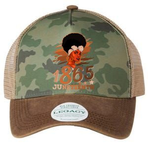 Juneteenth Queen 1865 Ecipation Day Black History Month Gift Legacy Tie Dye Trucker Hat