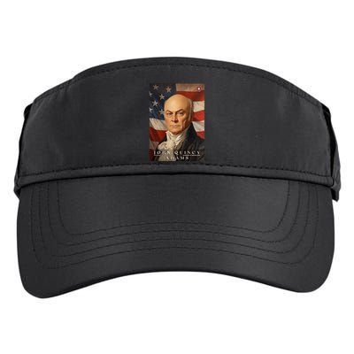 John Quincy Adams 6th President Of The United States Portrait Adult Drive Performance Visor