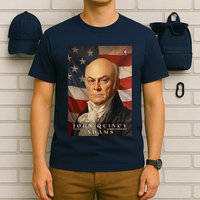 John Quincy Adams 6th President Of The United States Portrait T-Shirt