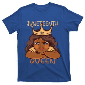 Juneteenth Queen African American Roots Melanin Freedom Gift T-Shirt