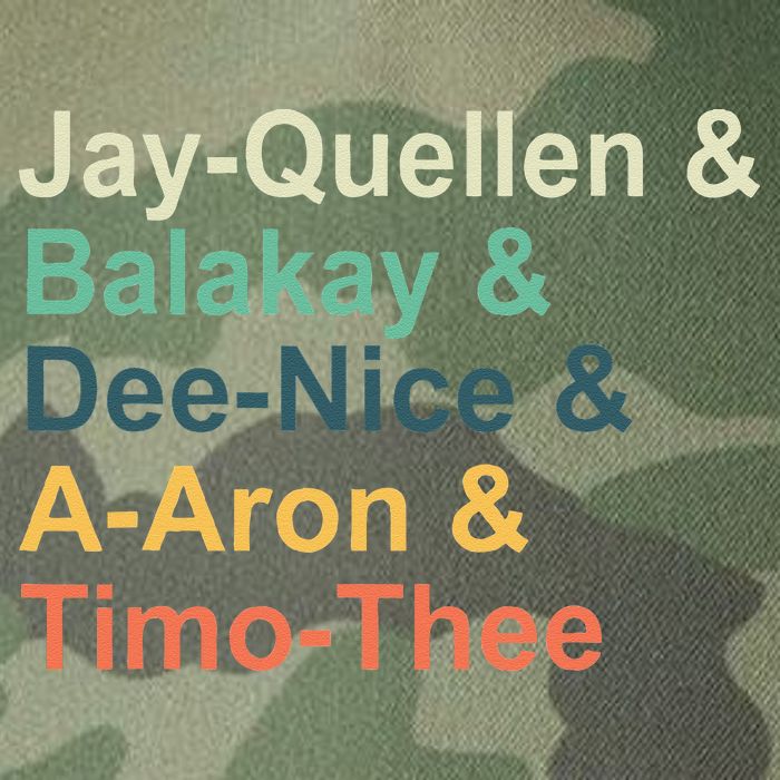 Jay Quellen & Balakay & Dee Nice & A Aron & Timo Thee Legacy Tie Dye Trucker Hat