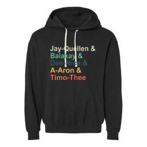 Jay Quellen & Balakay & Dee Nice & A Aron & Timo Thee Garment-Dyed Fleece Hoodie