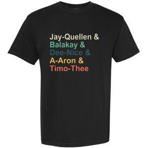 Jay Quellen & Balakay & Dee Nice & A Aron & Timo Thee Garment-Dyed Heavyweight T-Shirt