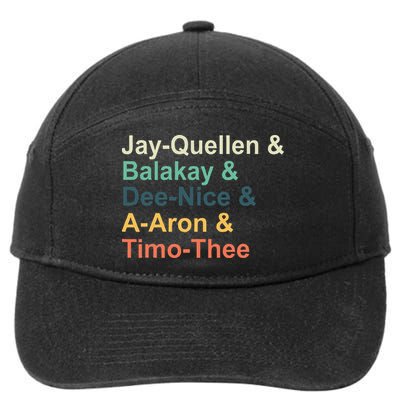 Jay Quellen & Balakay & Dee Nice & A Aron & Timo Thee 7-Panel Snapback Hat