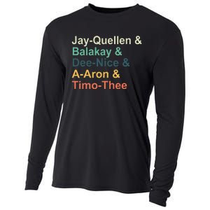 Jay Quellen & Balakay & Dee Nice & A Aron & Timo Thee Cooling Performance Long Sleeve Crew