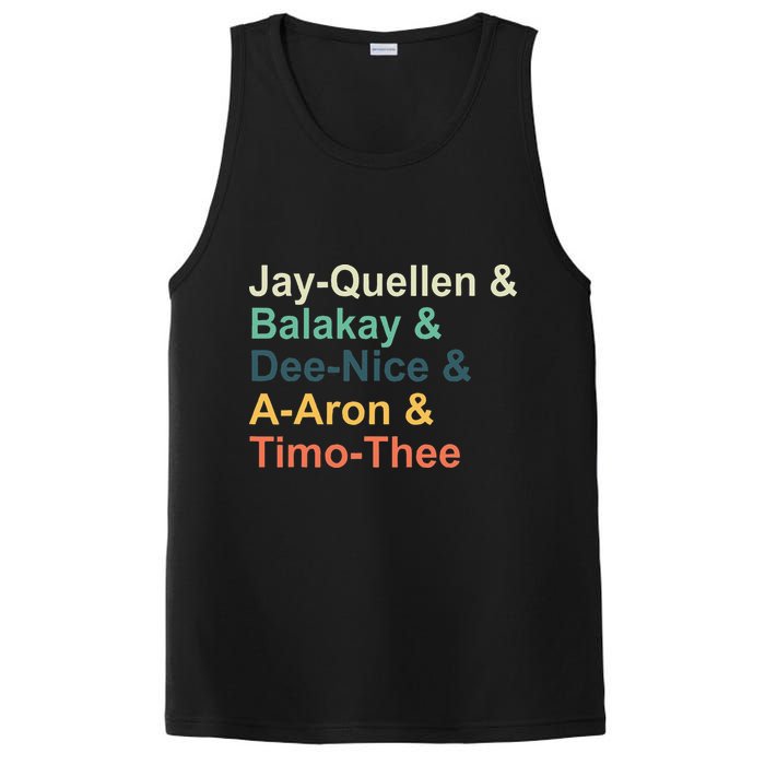 Jay Quellen & Balakay & Dee Nice & A Aron & Timo Thee PosiCharge Competitor Tank