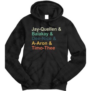 Jay Quellen & Balakay & Dee Nice & A Aron & Timo Thee Tie Dye Hoodie