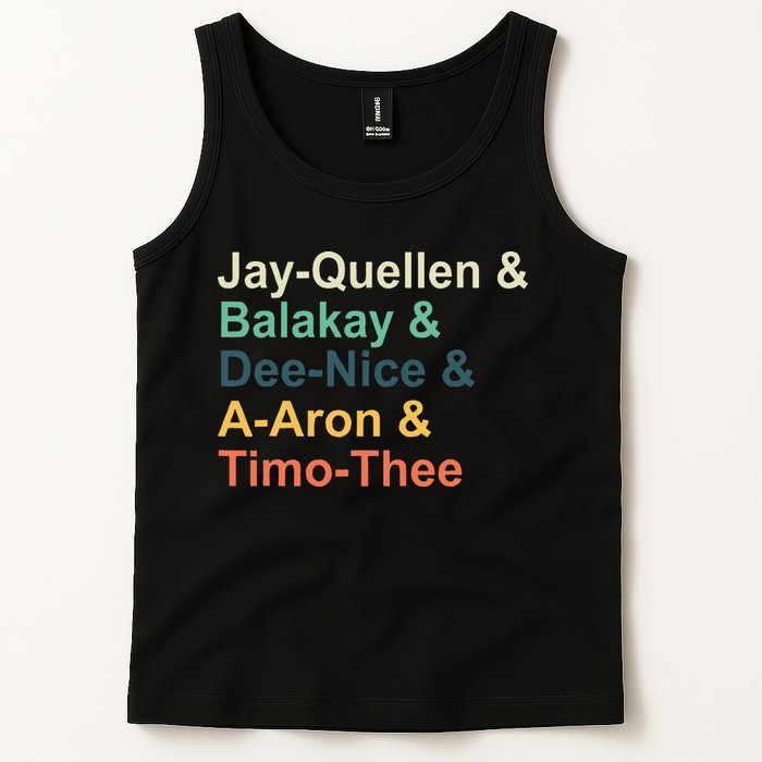 Jay Quellen & Balakay & Dee Nice & A Aron & Timo Thee Tank Top
