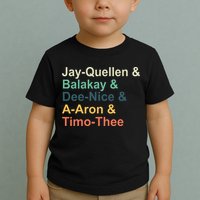 Jay Quellen & Balakay & Dee Nice & A Aron & Timo Thee Toddler T-Shirt
