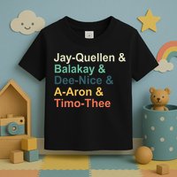 Jay Quellen & Balakay & Dee Nice & A Aron & Timo Thee Toddler T-Shirt