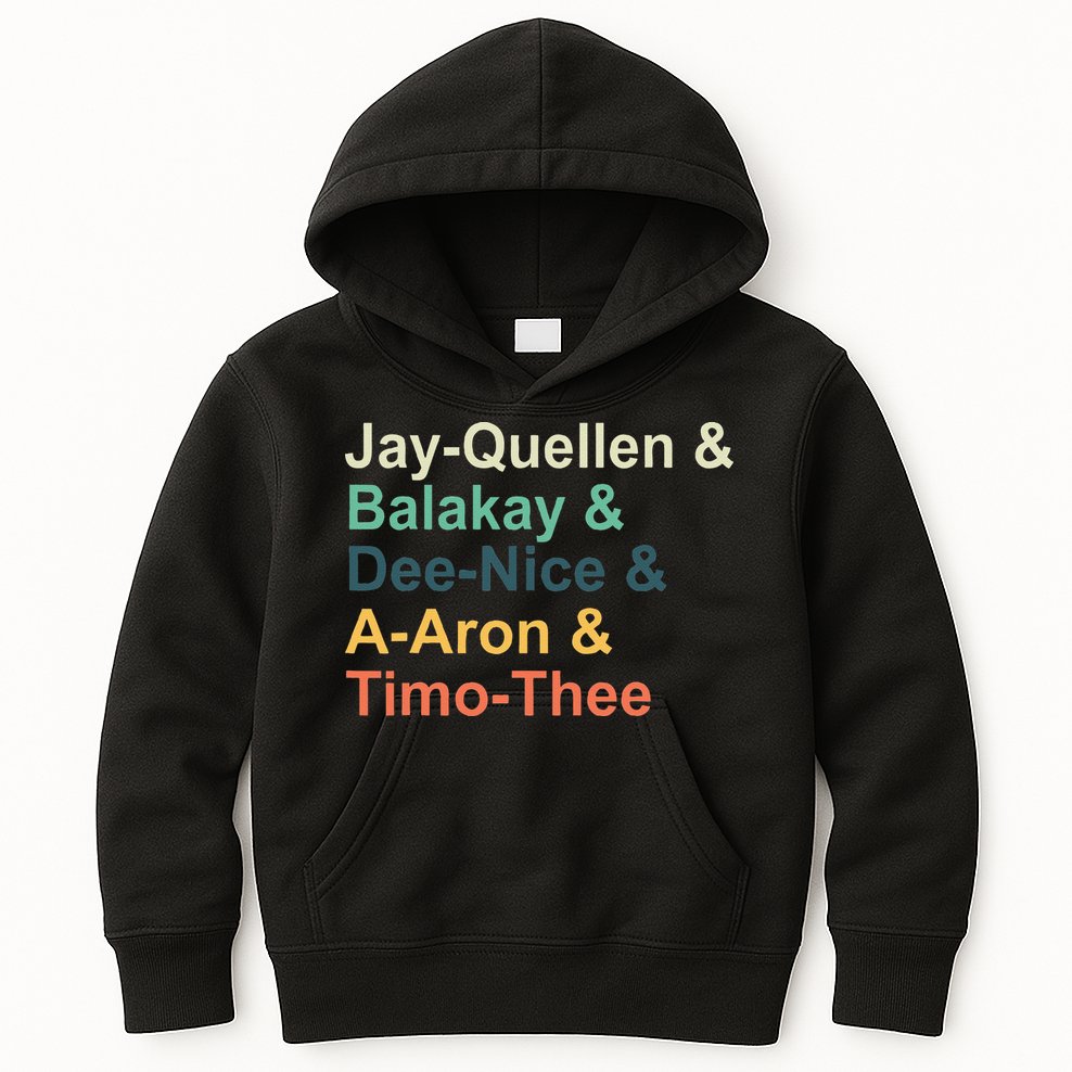Jay Quellen & Balakay & Dee Nice & A Aron & Timo Thee Kids Hoodie